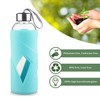 SHOW INGENUITY 32 oz Borosilicate Glass Water Bottle BPA Free