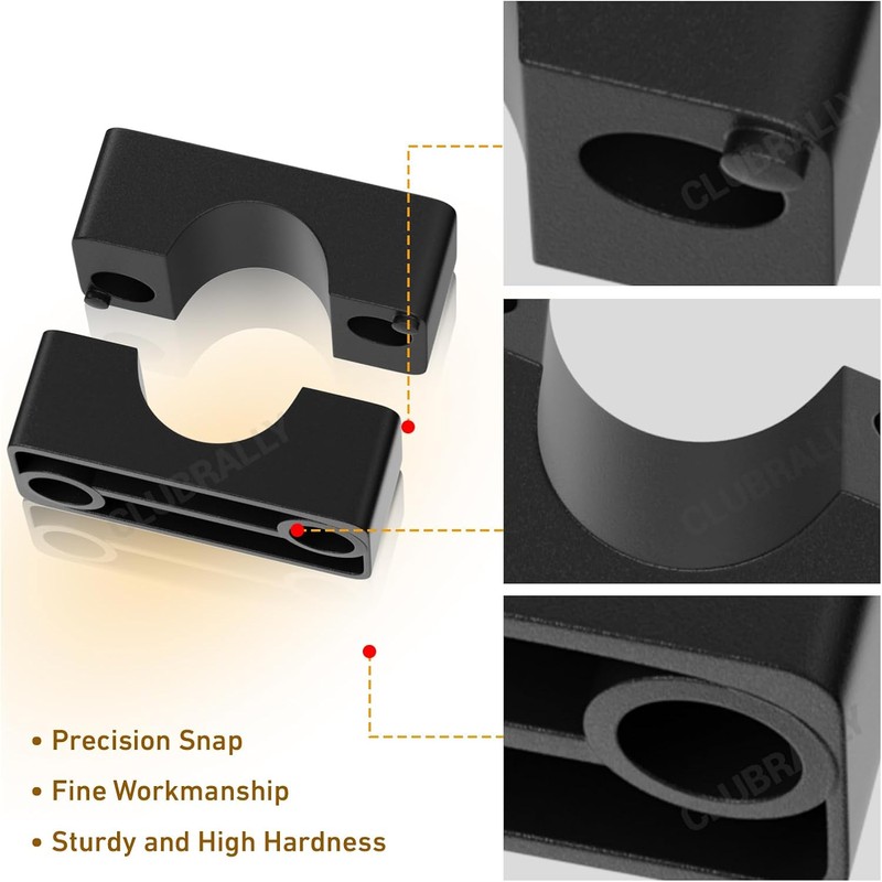 Brake Block Mounting Set with Screw Nut for Club Car