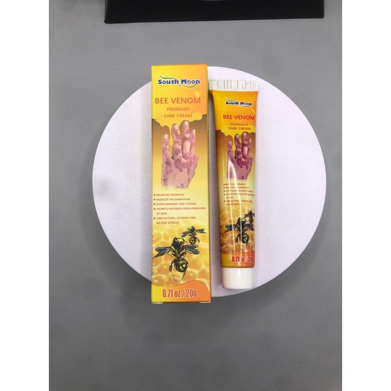 South Moon Bee Venom Psoriasis Cream, Skin Hand Moss Moisturizing