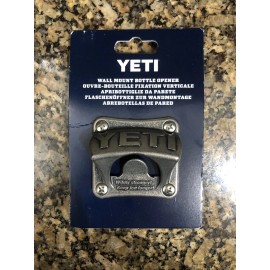 YETI Wall or Cooler Mounted Bottle Opener Stainless Steel (New)