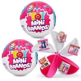 5 Surprise Toy Mini Brands Series 2 Surprise Capsules (Pack of 2)