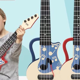 jojofuny Children's Guitar Children Ukulele Toddler Ukulele Musical Toys for Kids Small Guitar Kids Guitar Musical Toy Ukulele for Kids Classical Guitar Electric Guitar Nylon Baby Suite