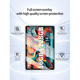 Screen Protector for HUIHUANG E10 10 inch Android 14 Tablets,Anti-Scratch 9H Hardness Touch Sensitive 2.5D Rounded Edges Bubble Free Easy to Install,2 Pack.
