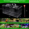 Magnet Acclimation Box for Saltwater Fish Quarantine Aquarium Isolation Box