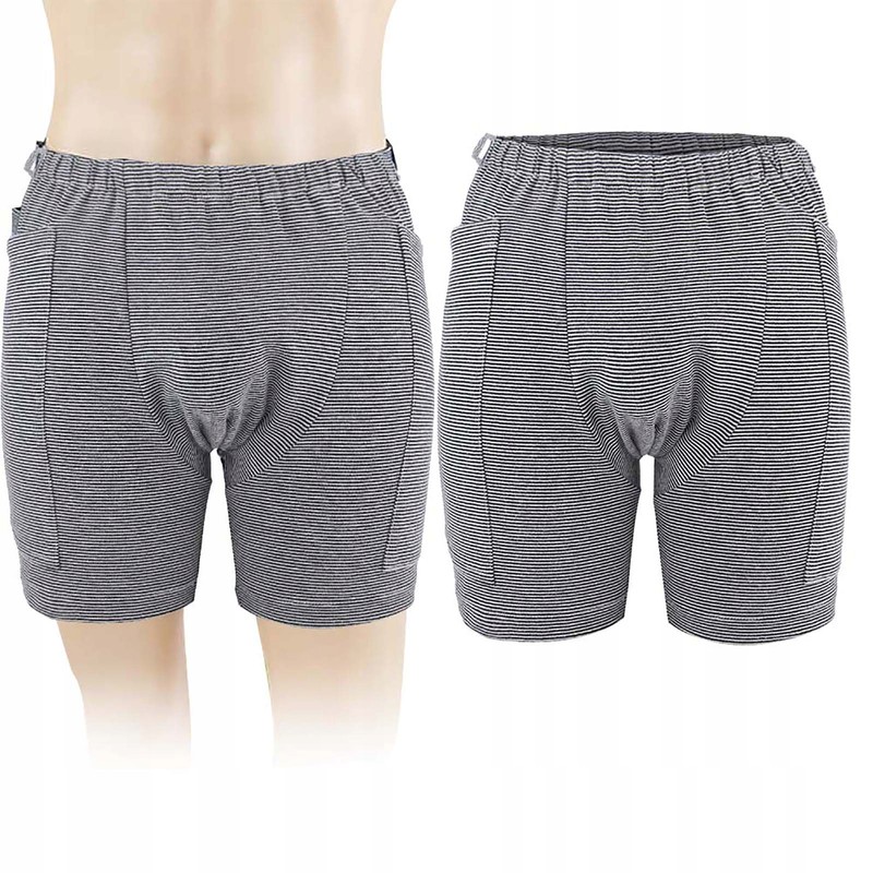 Incontinence Underwear Double Pocket for 2000ML Urine Bag Bladder Patient