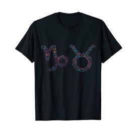 Astrology Horoscope Zodiac Signs Capricorn and Taurus Couple T-Shirt