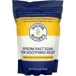 dr butler Doctor Butlers Epsom Salt Soak, Bath Salt for Hemorrhoids Relief, natural relief