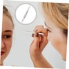 Mikinona 24pcs Brow Tweezers Arrow Pattern Eyebrow Clip Tweezers for