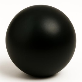 Pandiui23 Natural Polished Obsidian Ball, Polished Crystal with Energy Properties, Polished Sphere Crystal Ball (Obsidian, 3CM)