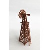 Outland Models Railway Layout Country Farm Windmill (Brown) HO Scale