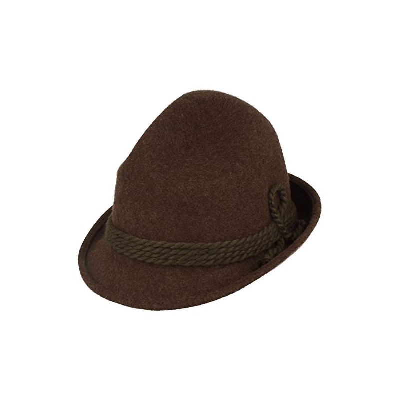 Breiter Original Men's Traditional Hat, Felt Hat, Hiking Hat, Pointed