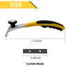 XW Heavy Duty Carbide Scraper, 2-3/8" Paint Remover for Painter