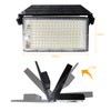 CREATESTAR Solar Flood Lights Outdoor with Remote Control Dimmable, Waterproof