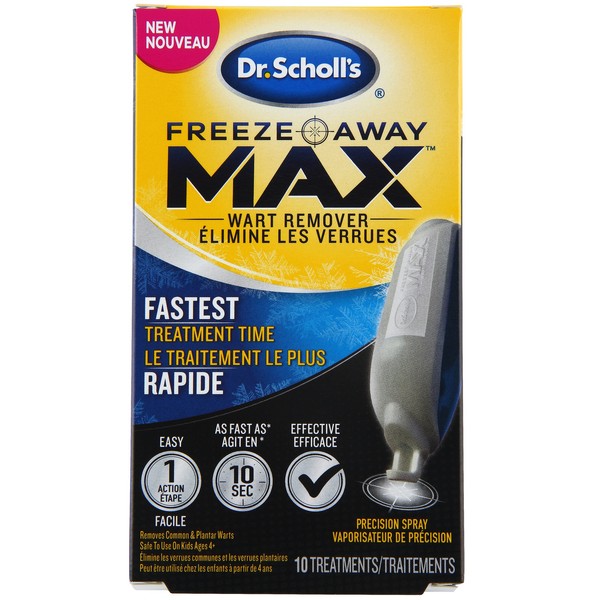 Dr. Scholl's Freeze Away Max Wart Remover 10 Count