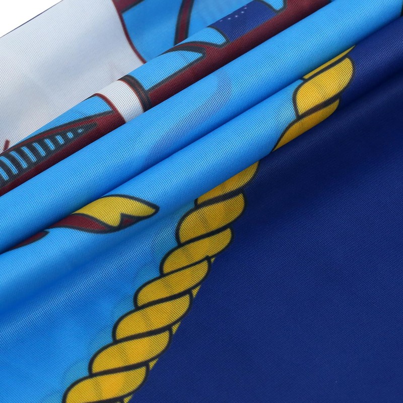 MSFHHA Navy Army Flag Tablecloth - Fade-Resistant, Washable, 59 Inches