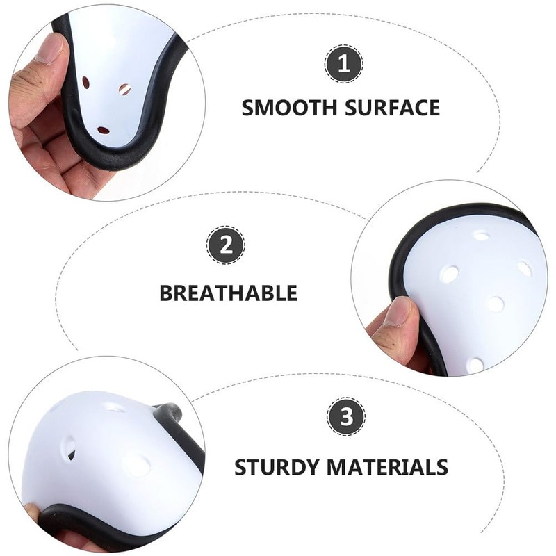 Yardwe Protector De Entre Transpirable para Hombres 4 Piezas Copa