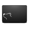 Bargain Max Decals Simple Polar Bear Outline Sticker Decal Notebook