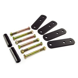 Rugged Ridge | Suspension Leaf Spring Shackle Kit, Front, 1 Inch Lift | 18265.13 | Fits 1987-1995 Jeep Wrangler YJ