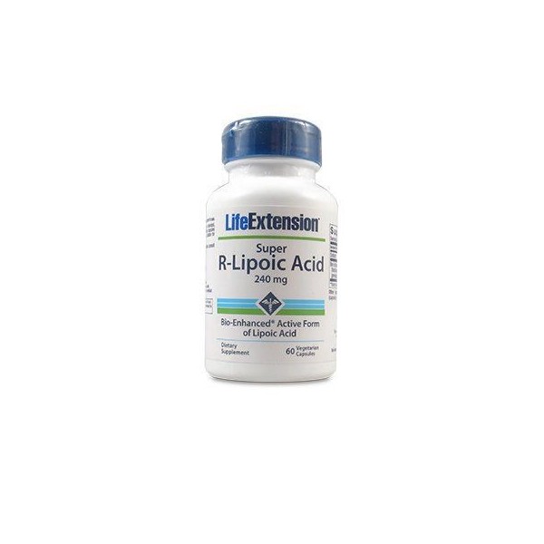Life Extension R-Lipoic Acid 240mg 60 Caps Antioxidant