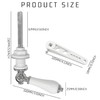 TIANNAIT 1 x Ceramic Toilet Flush Handle, Toilet Flush Handle,