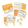 Fun Express Learn365 Punctuation Clip Cards - 56 Pieces