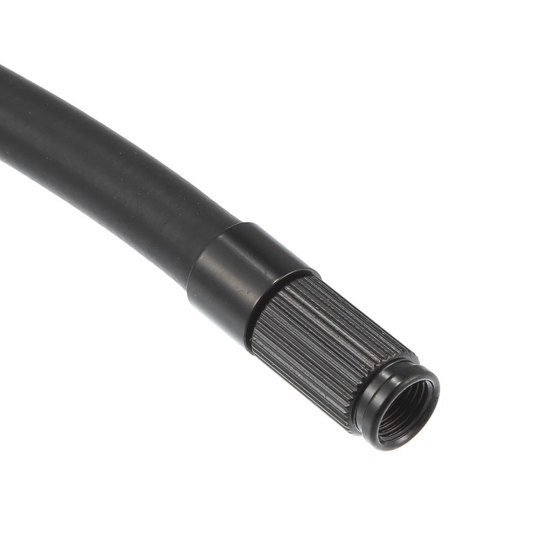 X AUTOHAUX 20cm Car Tire Inflator Extension Hose Chuck Black