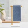 BathAce Hand Towel Holder, Hand Towel Stand for Bathroom with
