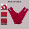 Beurlike Women's Winter Gloves Touch Screen Thick Fleece Lined Warmest