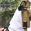 2-Pack Heavy Duty Retractable Badge Reels with Thick Steel Cord