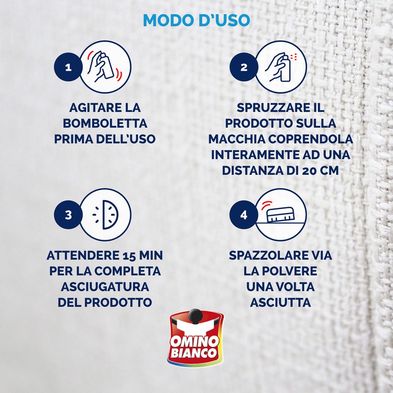 Omino Bianco - Smacchiatore A Secco Express - 125 Ml