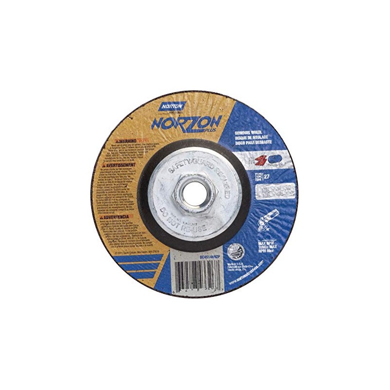 Depressed Ctr. Wheel, T27, 6in, 5/8in-11
