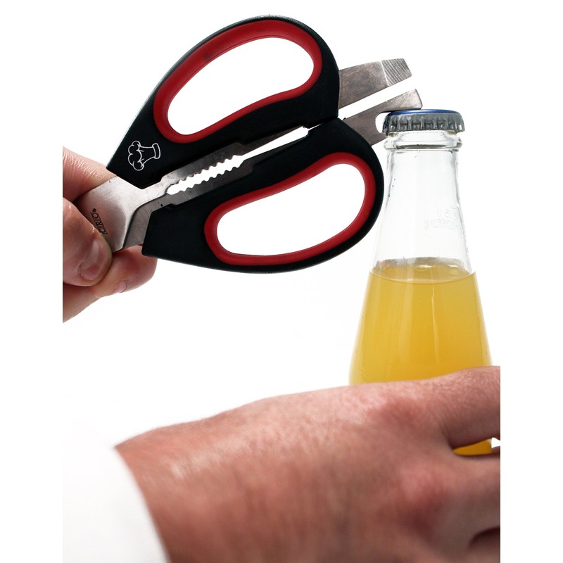 Set of 3 Kitchen Scissors in Stainless Steel – Multi
