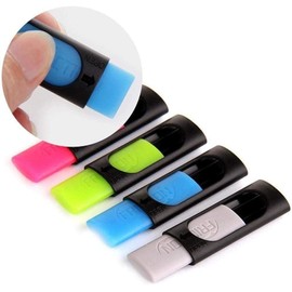 Ink Rubber for Erasable Pen Stationery Office School Supply Gift Random Eraser Dedicated Pen for Gel Color C4O5 Erasers