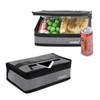 Aosbos Small Insulated Lunch Bag - Compact Lunch Box for