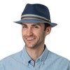 Stetson Licano Trilby Toyo Straw Hat UV Protection 40 Men's
