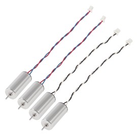 4PCS 615 Motor Coreless Brushed Motors 6x15mm 19000KV Mini DC Motor with Terminal Wire JST-1.25 for RC Quadcopter