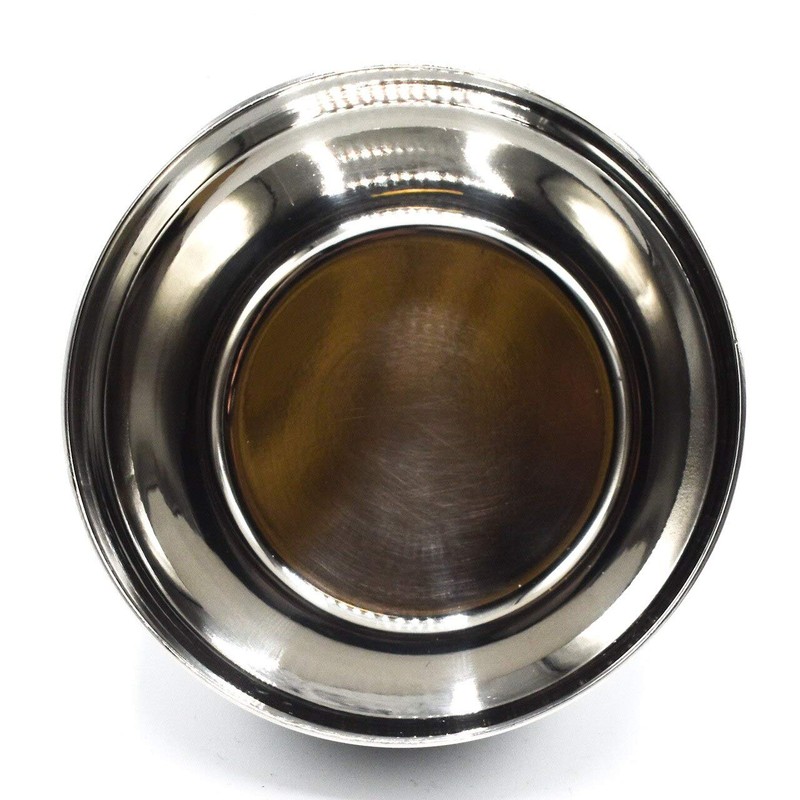 Parker Safety Razor, Deluxe Unbreakable Stainless Steel Shaving Bowl -