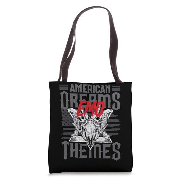 Emoticon Emo American Dreams Emo Themes Emocore Aesthetic Tote Bag