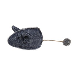 Pet Life ® Pompom Kitty Mouse Plush Catnip Cat Toy