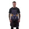 Printed Aprons for Women Funny British Shorthair Cat Baking Gift