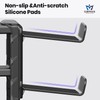 3-in-1 PC Gaming Headset&Controller Holder - EURPMASK Headphone Stand w/Adjustable