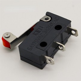Limit Switch 10 x Roller Lever Arm PCB Terminals Micro Limit Normal Close/Open Switch KW Switches 5A