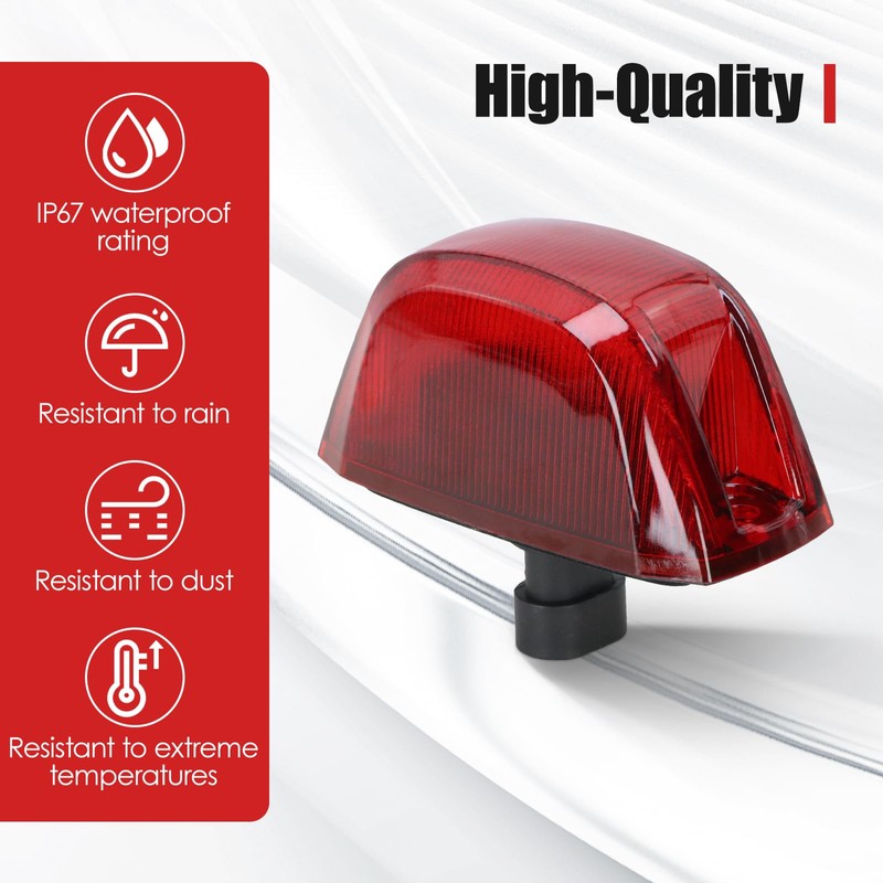 5PCS Rear Cab Roof Marker Lights for 2014-2023 RAM Promaster