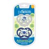 Dr. Brown's Advantage Glow in the Dark Soother, 2 Pieces,