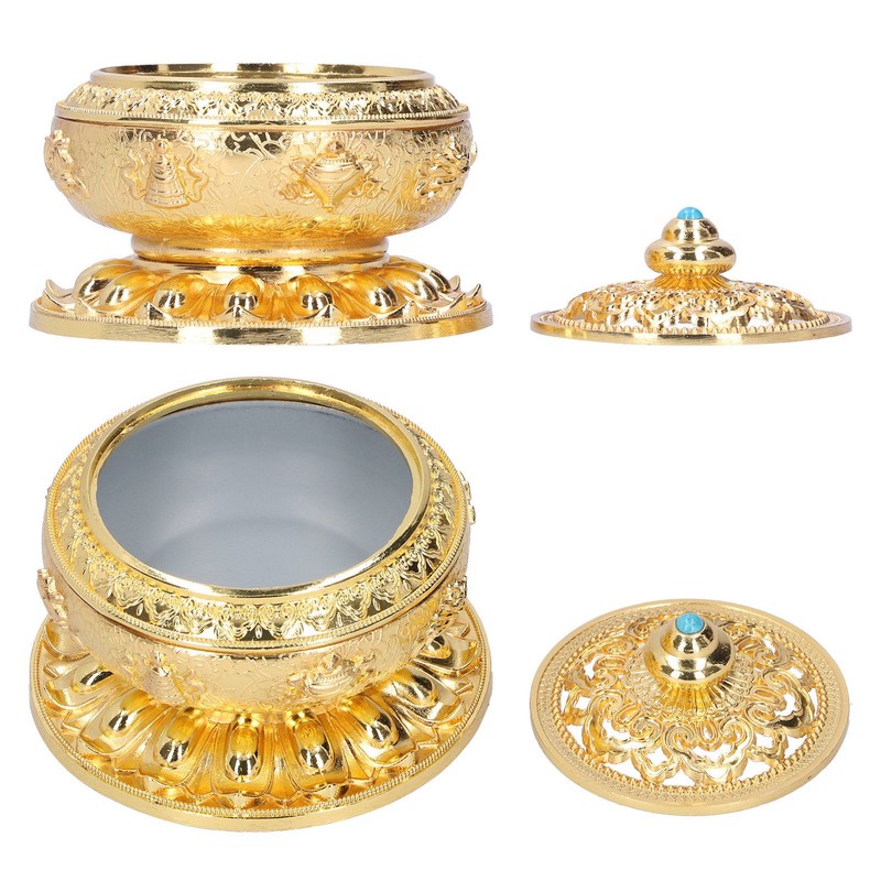 Zinc Alloy Incense Holder Burner Ancient Style Ornament Crafts for