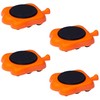 4X Heavy Duty Furniture Appliance Roller Sliders with 660 lbs