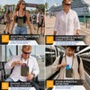 VENTURE 4TH Portadocumentos de Cuello Cartera de Viaje con Tecnología