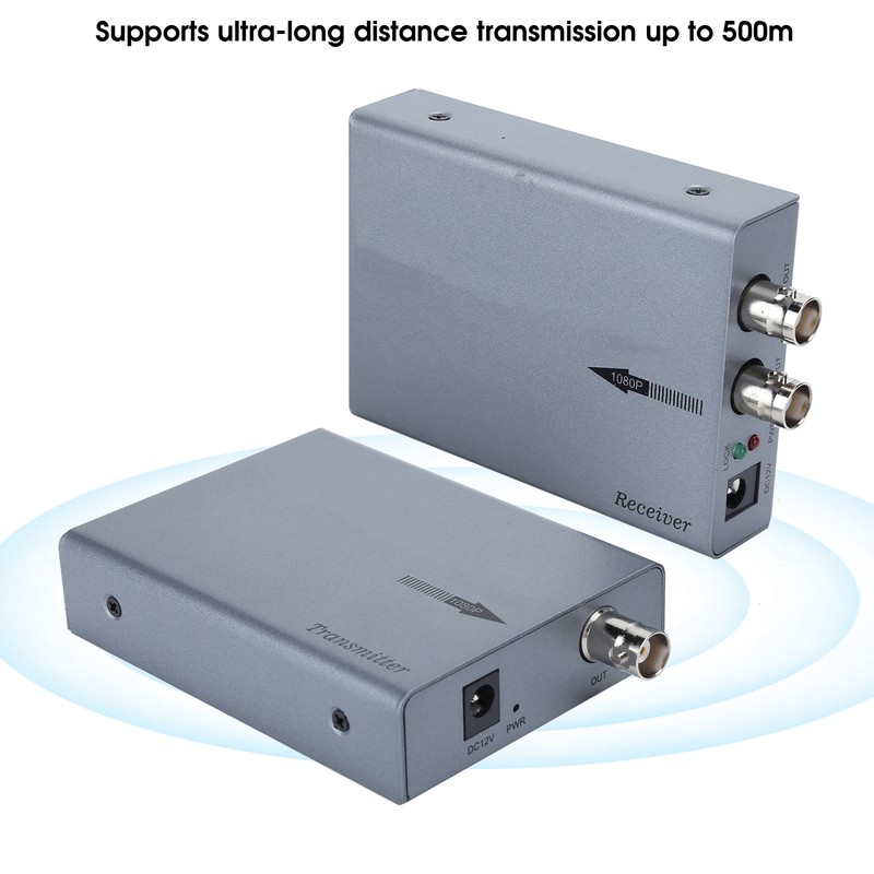 HDMI Coaxial Extender Receiver Display Accessories 1080P 500 Meters Voltage