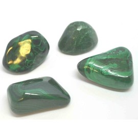 Malachit Trommelstein, erstklassige Qualität, ein sehr starker schützender Stein, gut zum Mitnehmen ins Flugzeug