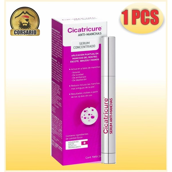 SERUM CICATRICURE X 3.4 GRON THE FACE, ARMS AND HANDS